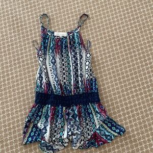 Vintage Havana patterned romper